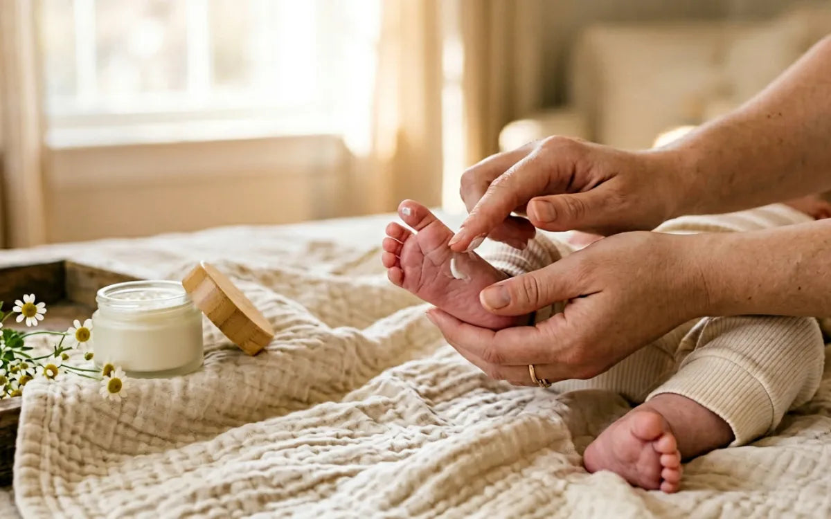 A First-Time Mom's Guide to Chemical-Free Baby Skincare